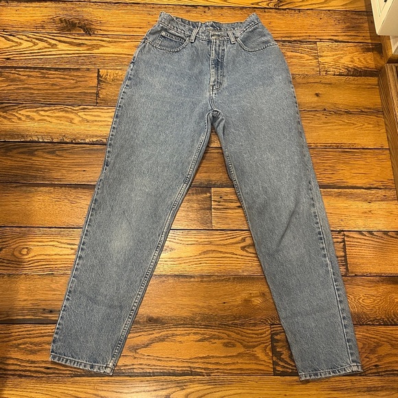 Anne Klein Denim - ANNE KLEIN A LINE WOMEN'S HIGH RISE 5-POCKET BLUE JEANS -VINTAGE & RARE👖SIZE 10